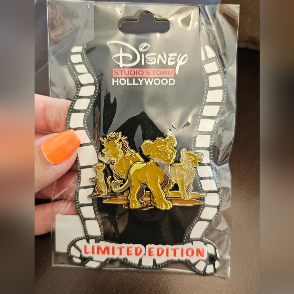 Disney Hollywood Studio Lion King Simba Nala Tamone & Pumbaa Pin Live Act…